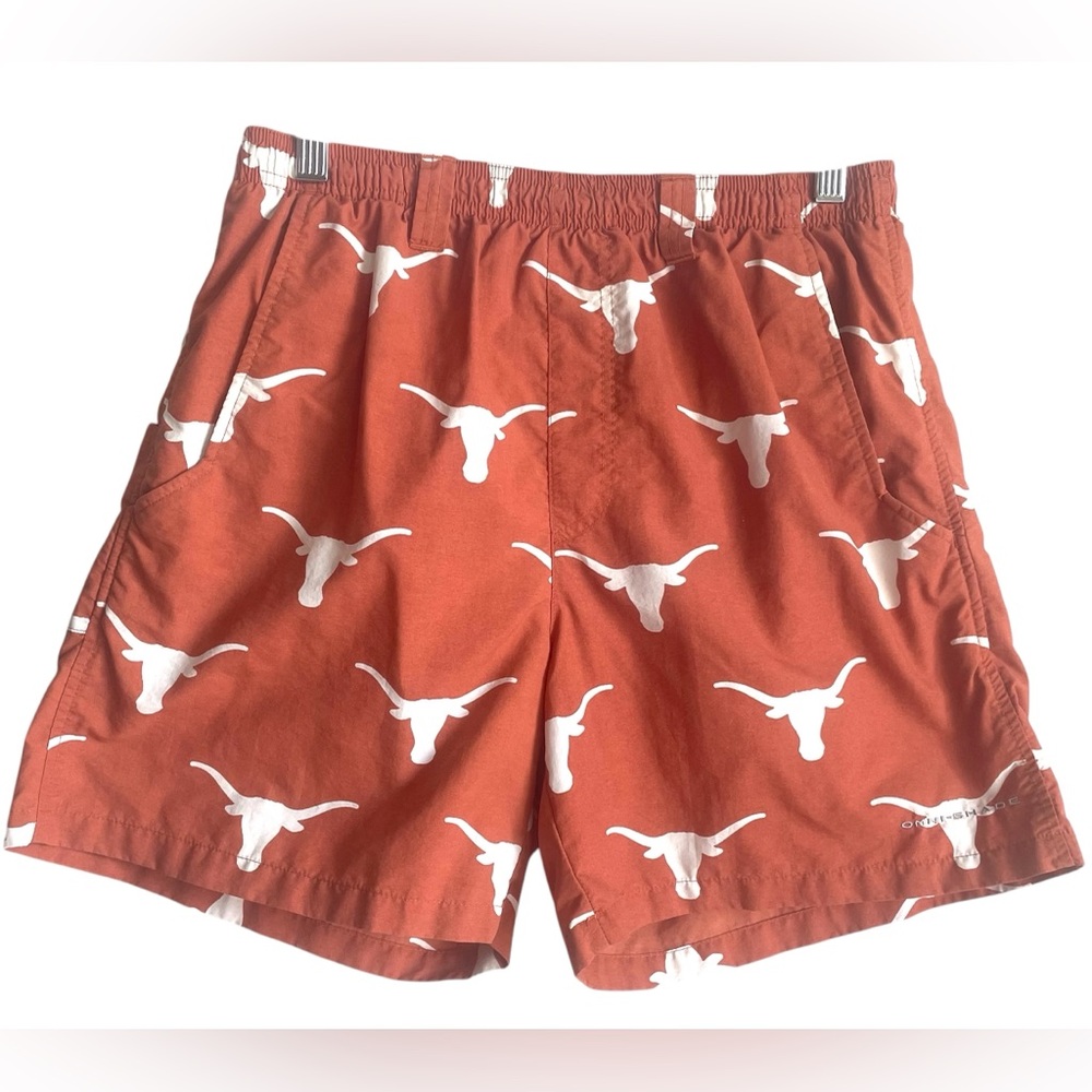 Columbia PFG Texas Longhorn Swim Trunks